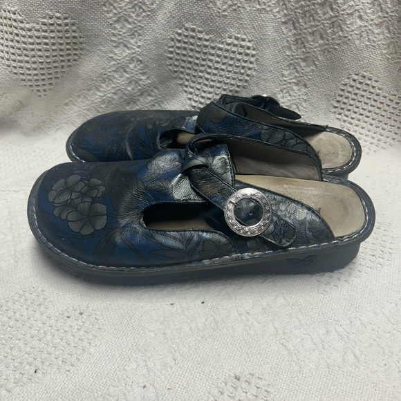 Alegria ALG-336 Blue Size 40 Women’s Clogs Mules Comfort - Picture 7 of 15
